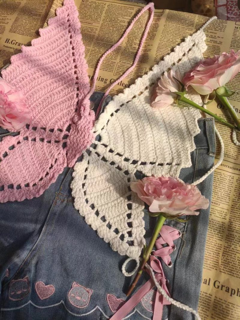 HandmadeCrochetButterflyCropTop14