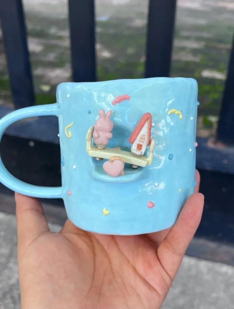 HandmadeMagneticSeesawCeramicCup2