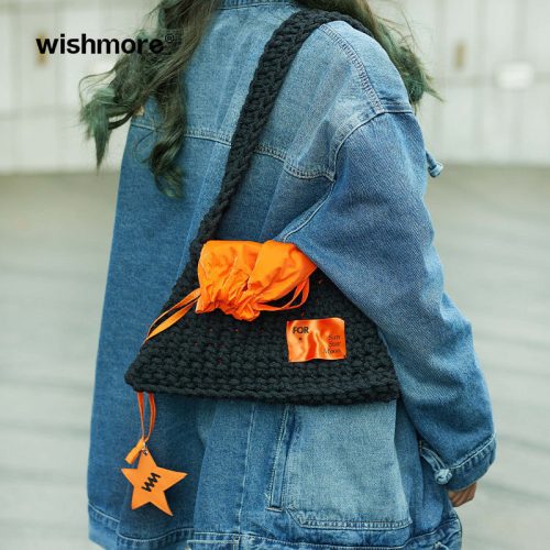 HandmadeStarWovenShoulderBag11