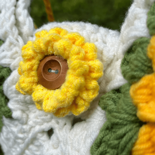 HandmadeSunflowerCrochetShoulderBag2