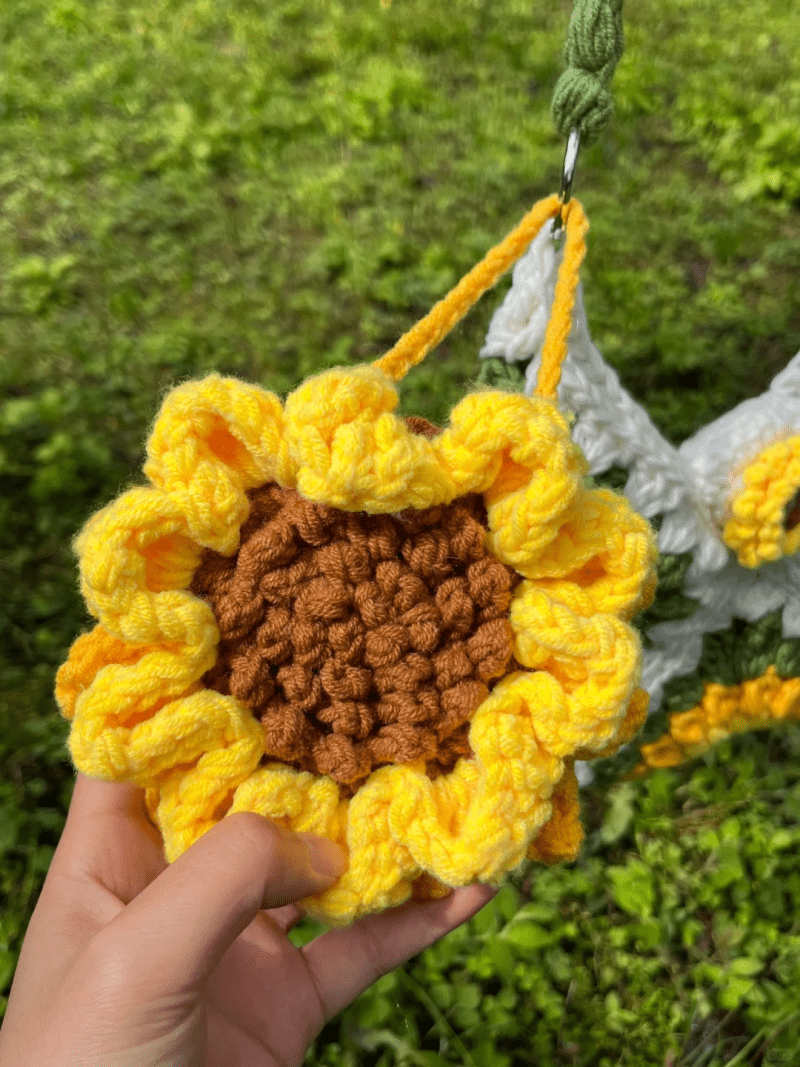 HandmadeSunflowerCrochetShoulderBag6