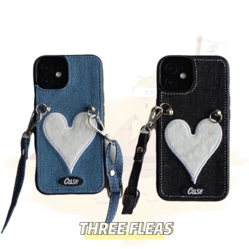 HeartDenimlanyardphonecase20