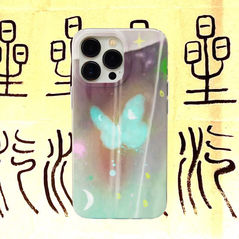 JellyButterflyPrintedPhoneCase1