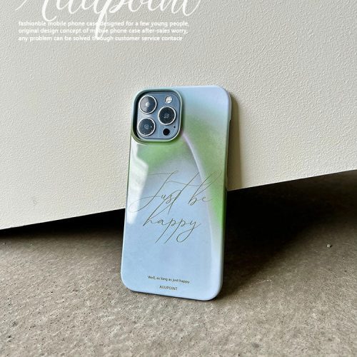 JustBeHappyPrintedPhoneCase12