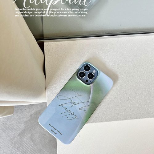 JustBeHappyPrintedPhoneCase4