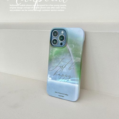 JustBeHappyPrintedPhoneCase5