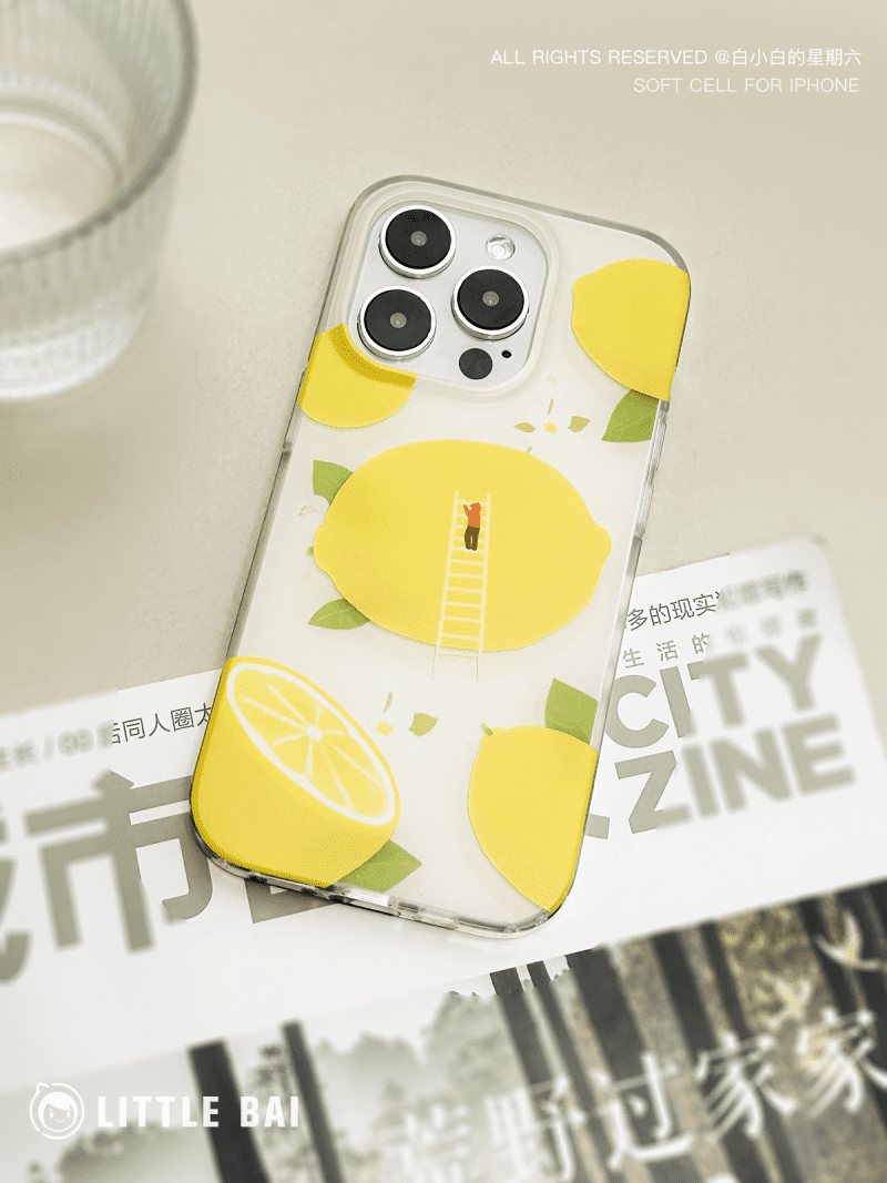 LemonPrintedPhoneCase1