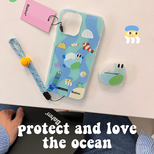 LoveOceanPrintedPhoneCase10