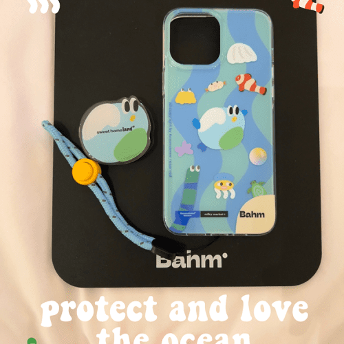 LoveOceanPrintedPhoneCase8