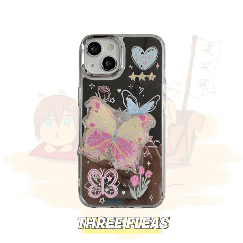 Lovebutterflysummervibemirrorphonecase