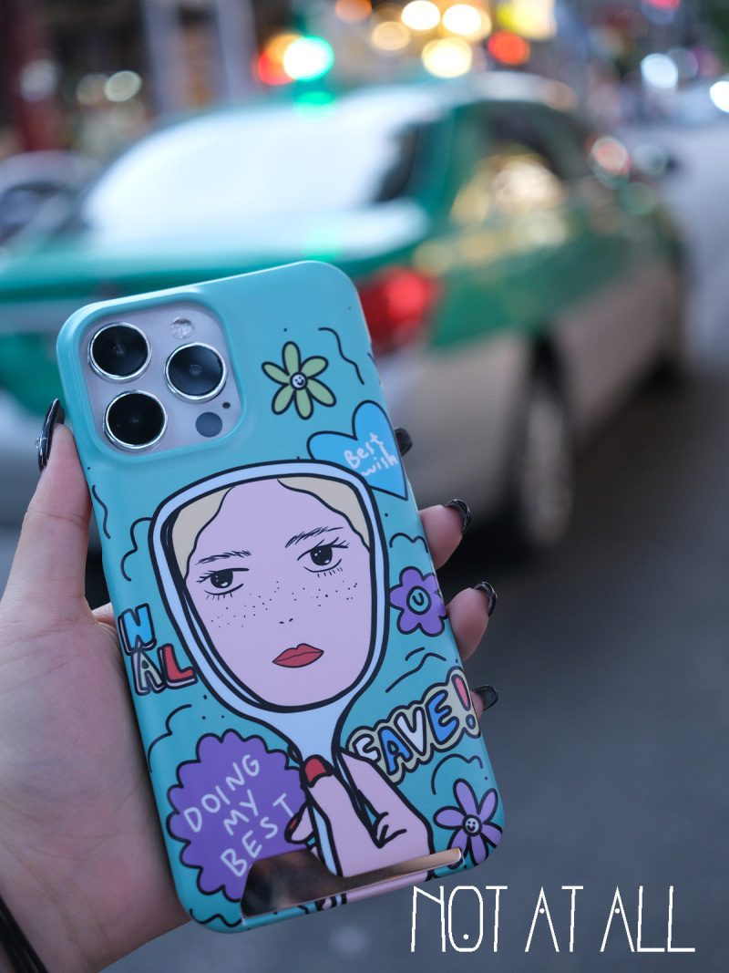 MagicMirrorGirlCartoonPrintedPhoneCase6