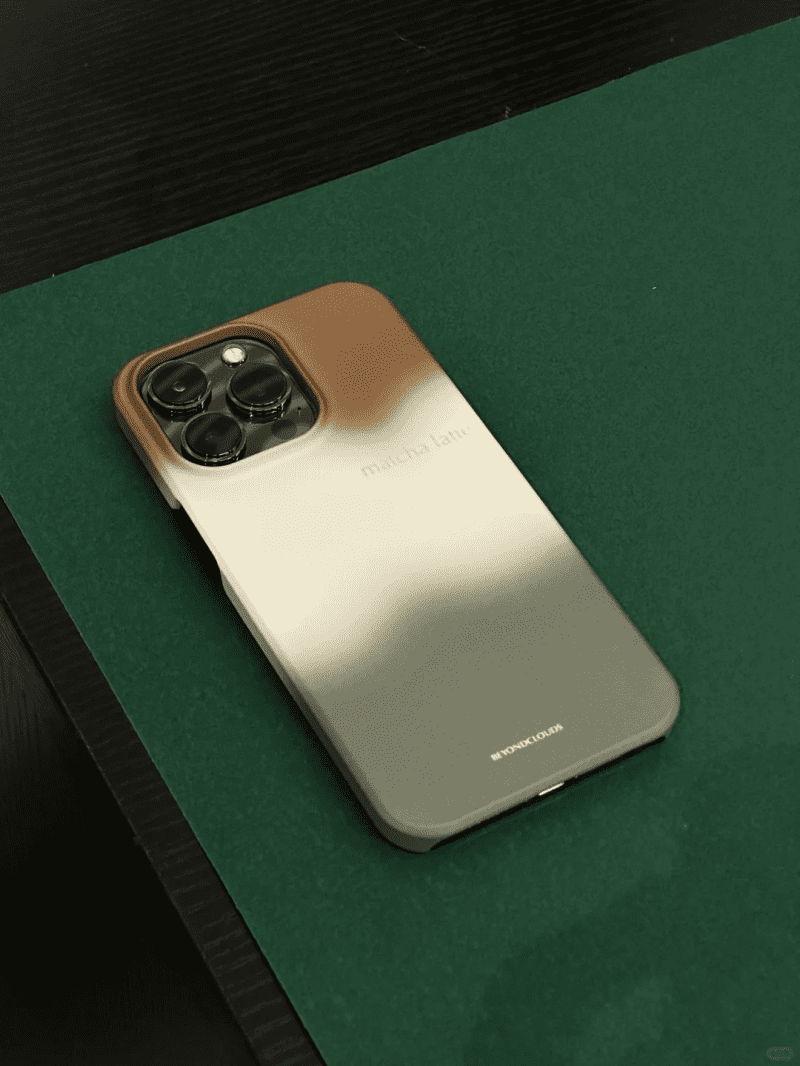 MatchaLatteOmbreAestheticPhoneCase2