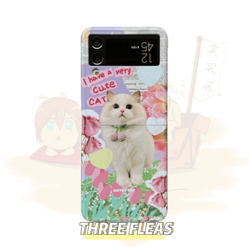 MemeCase KittypartySamsungGalaxyZFlip3 4phonecase