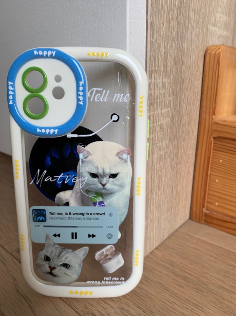 MemeCuteCatsPrintedPhoneCase15