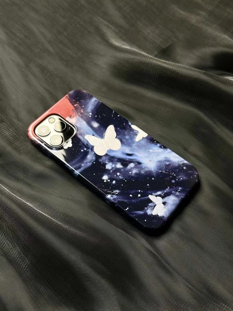 MidnightButterflyPrintedPhoneCase2