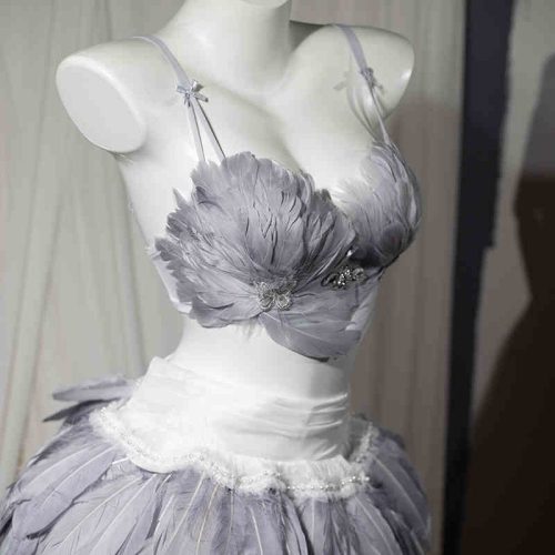 MissSwanFeatherDressSet10