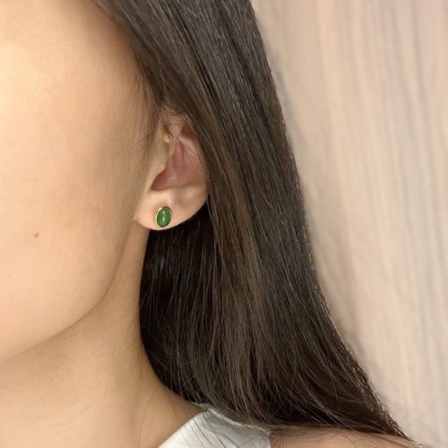 NaturalHetianJadeSilverStudEarrings3 2a3a1891 b1b5 45e6 8618 d8694c6404e9