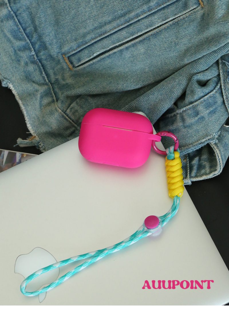 NeonPinkAirPodsCase1