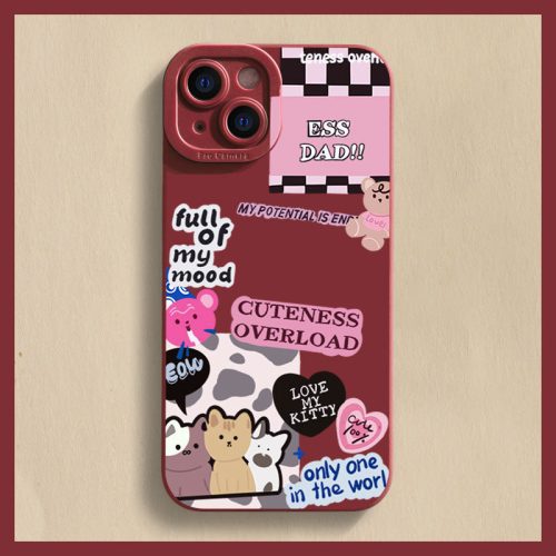 [ Meme Case ] Cuteness overload cat phone case | phone accessories | Three Fleas