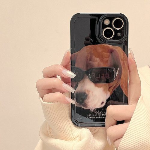 [ Meme Case ] Cool glasses kitten and puppy phone case | phone accessories | Three Fleas