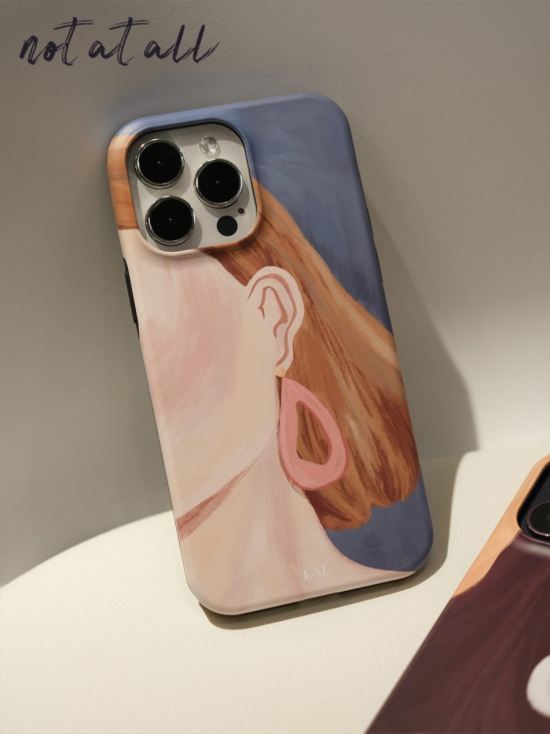 OilPaintingGirlPrintedDoublelayerPhoneCase6