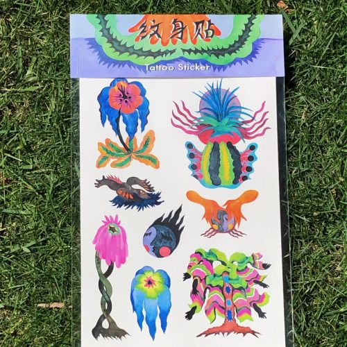 OriginalDesignMagicPlantsWaterproofTemporaryTattooStickersSet3