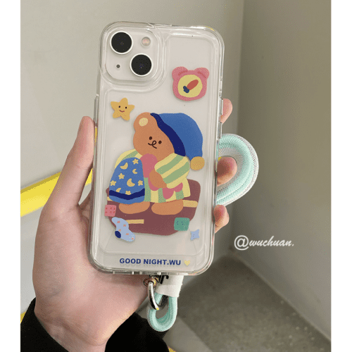 PajamaBearCouplePhoneCase9