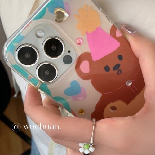 PartyBearPrintedPhoneCase4