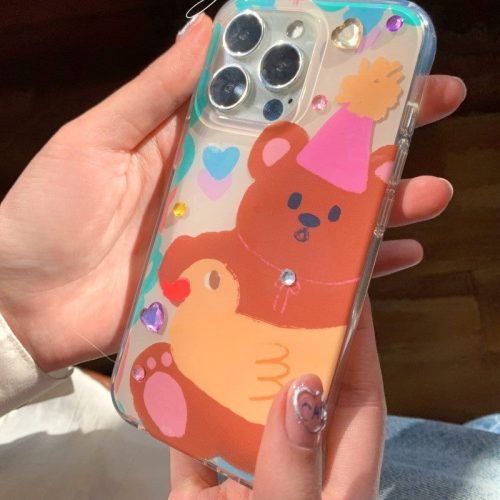 PartyBearPrintedPhoneCase5