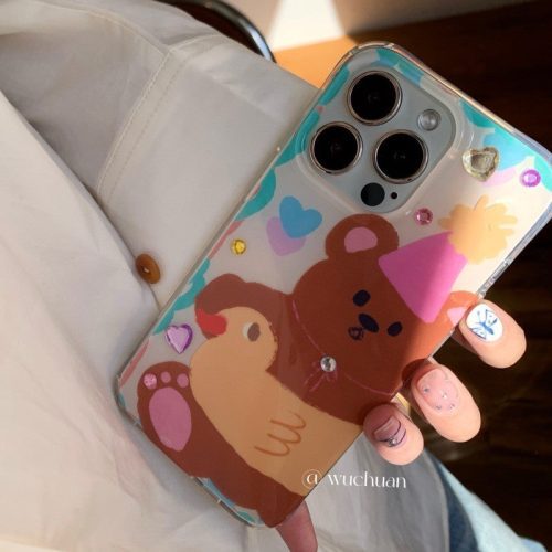 PartyBearPrintedPhoneCase6