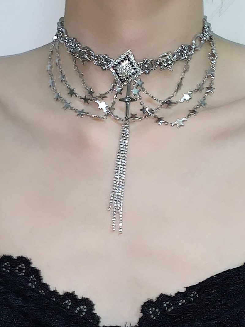 PartyQueenTasselChoker4