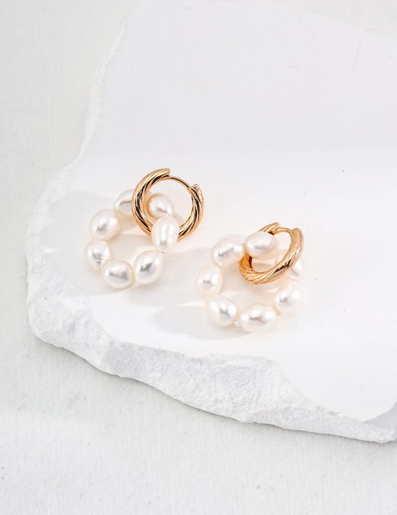 PearlTwistedSmallDropHoopEarrings1