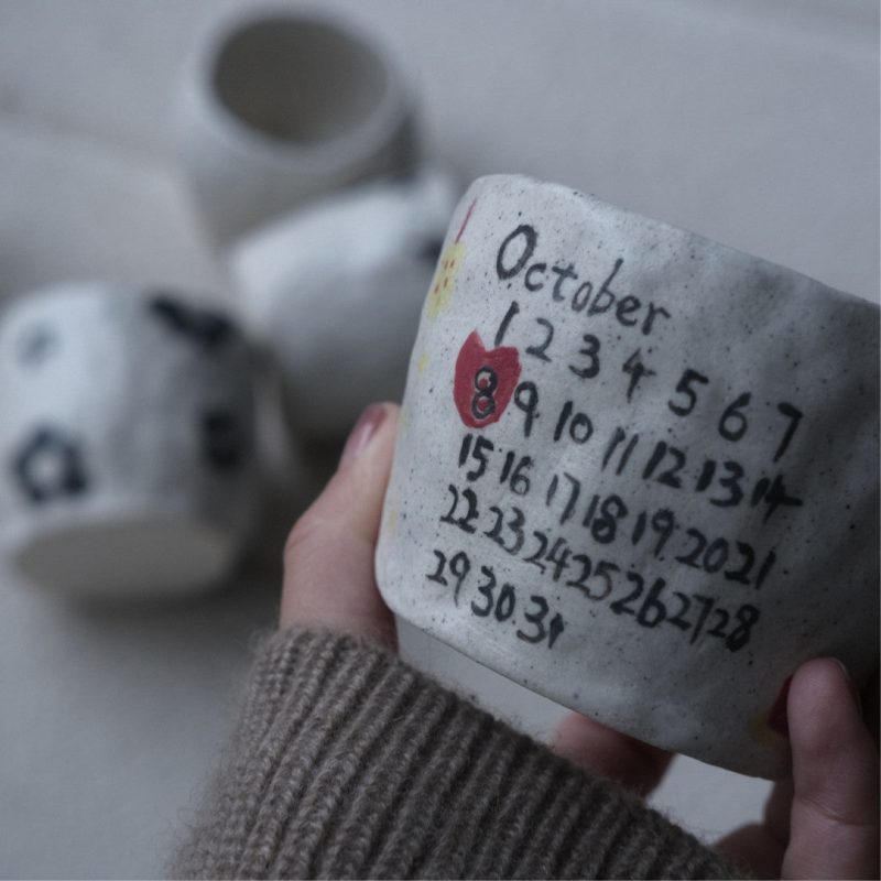 PersonalizedHand PaintedCeramicBirthdayMug9