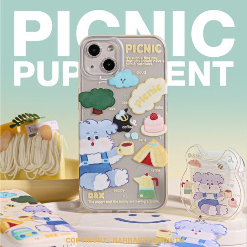 PicnicPuppyPrintedPhoneCase3