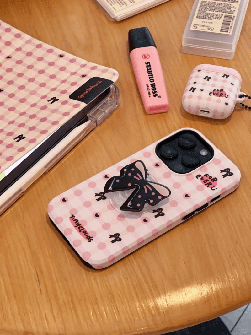 PinkBowPrintedPhoneCase6