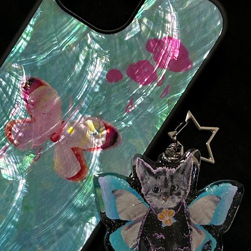 PinkButterflyMotherofPearlPhoneCase3