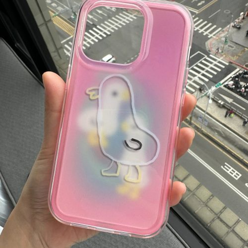 PinkDuckPrintedPhoneCase2