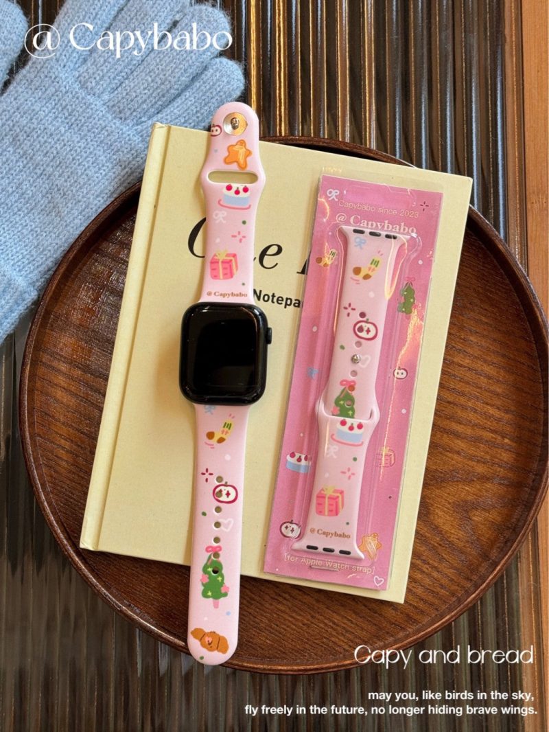 PinkGiftCartoonAppleWatchBand1