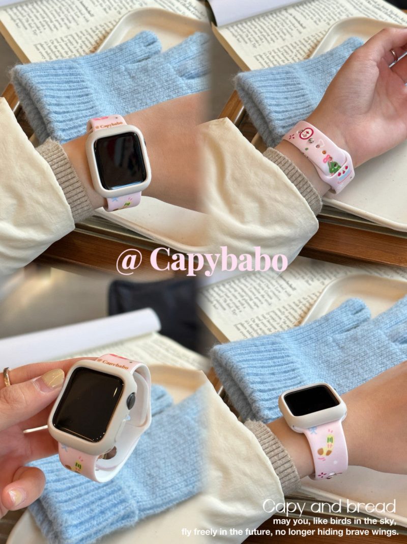 PinkGiftCartoonAppleWatchBand4