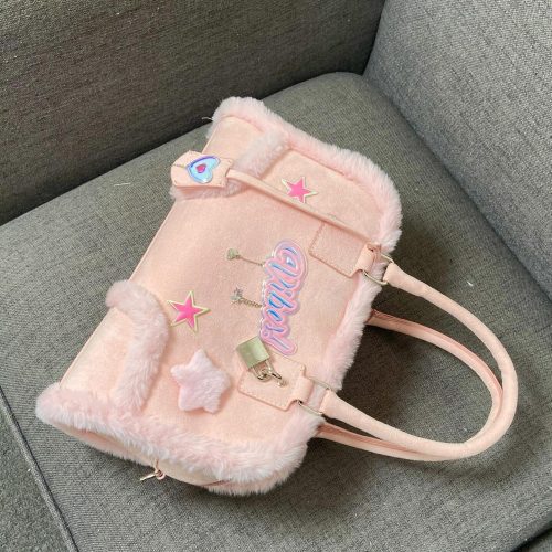 PinkPlushCrossbodyHandbag4 95de223c e2b8 4505 a06a 2e1dfdd52caf