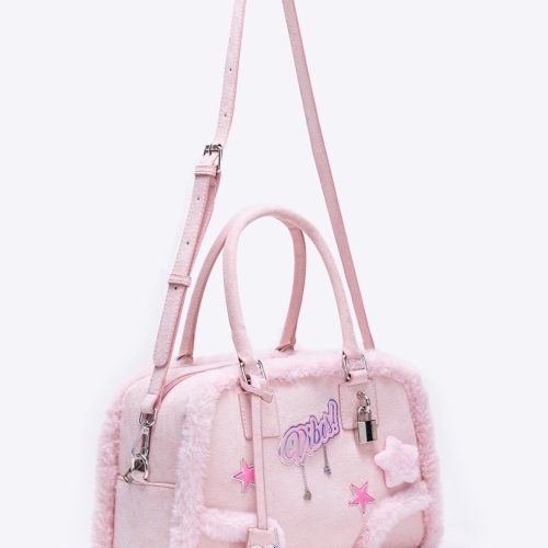 PinkPlushCrossbodyHandbag6