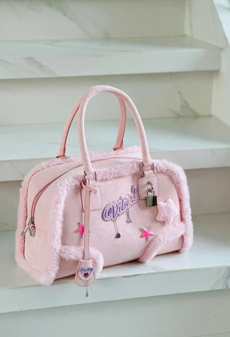 PinkPlushCrossbodyHandbag7