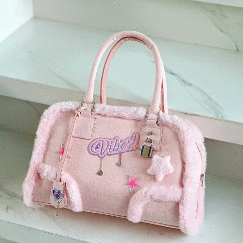 PinkPlushCrossbodyHandbag8