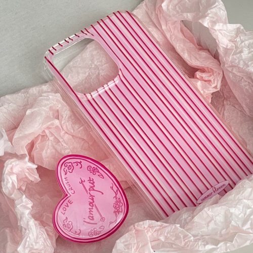 PinkStripedPlaidPhoneCase21