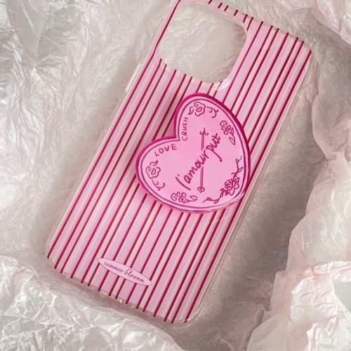 PinkStripedPlaidPhoneCase23