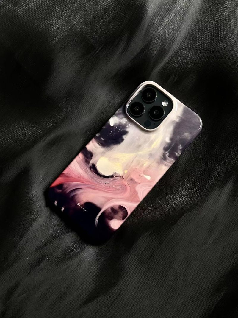 PinkWindPrintedPhoneCase3