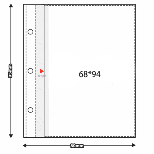 PlushGlovesMini3inch3RingBinder1