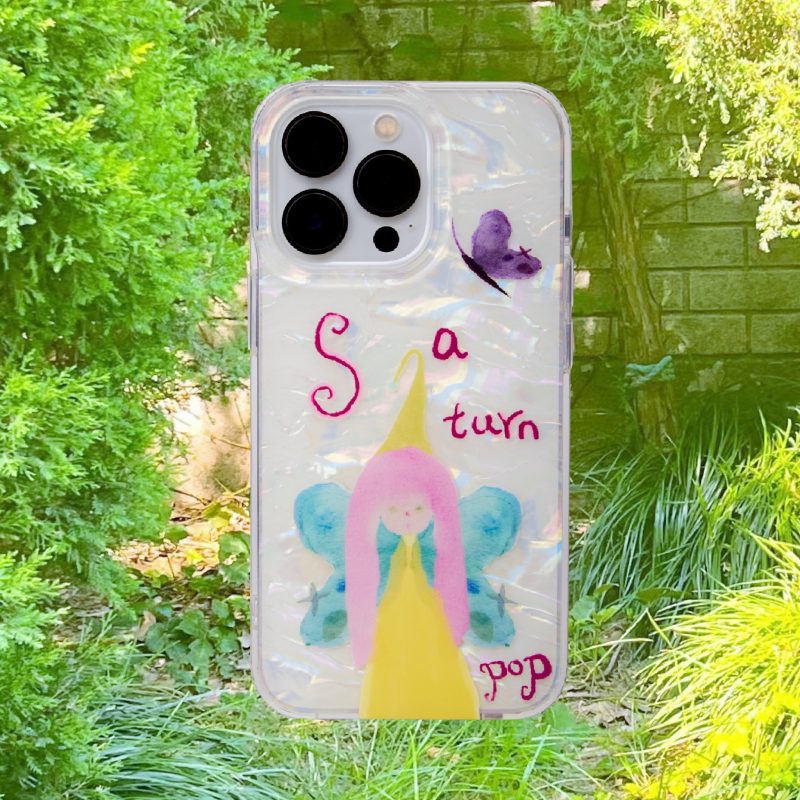 PrincessButterflyPrintedPhoneCase1