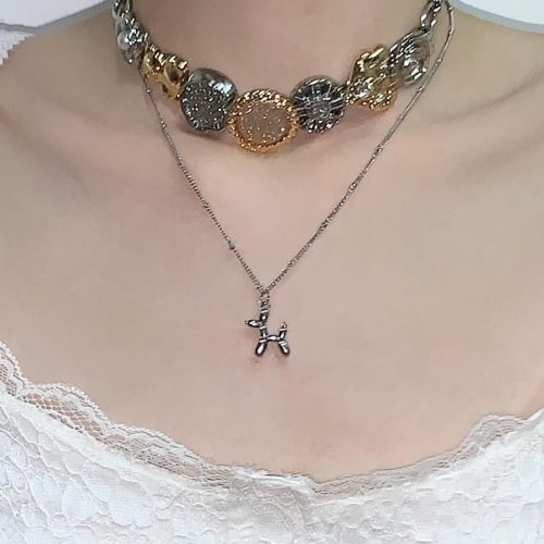 PuppyPendantDoubleLayeredChoker3