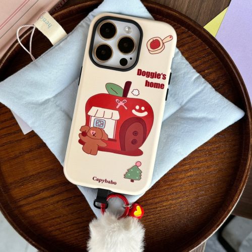 Puppy sAppleHouseDoubleLayerPhoneCase3